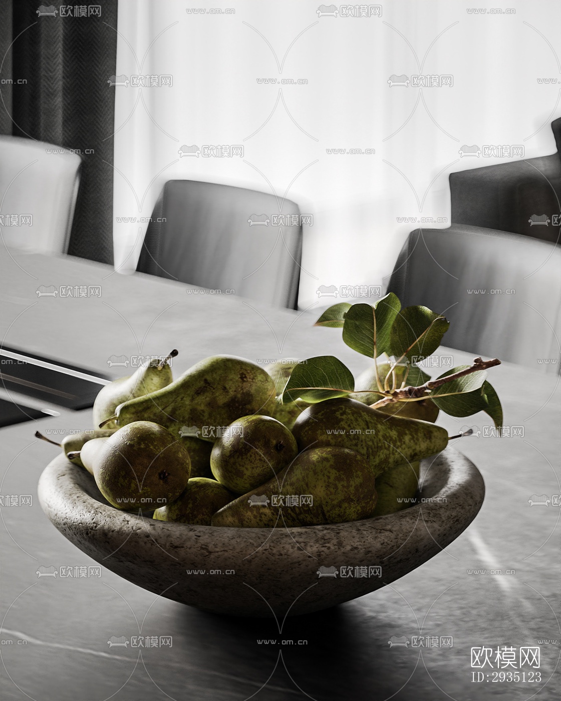 高级灰平层效果图下载（渲染图4）