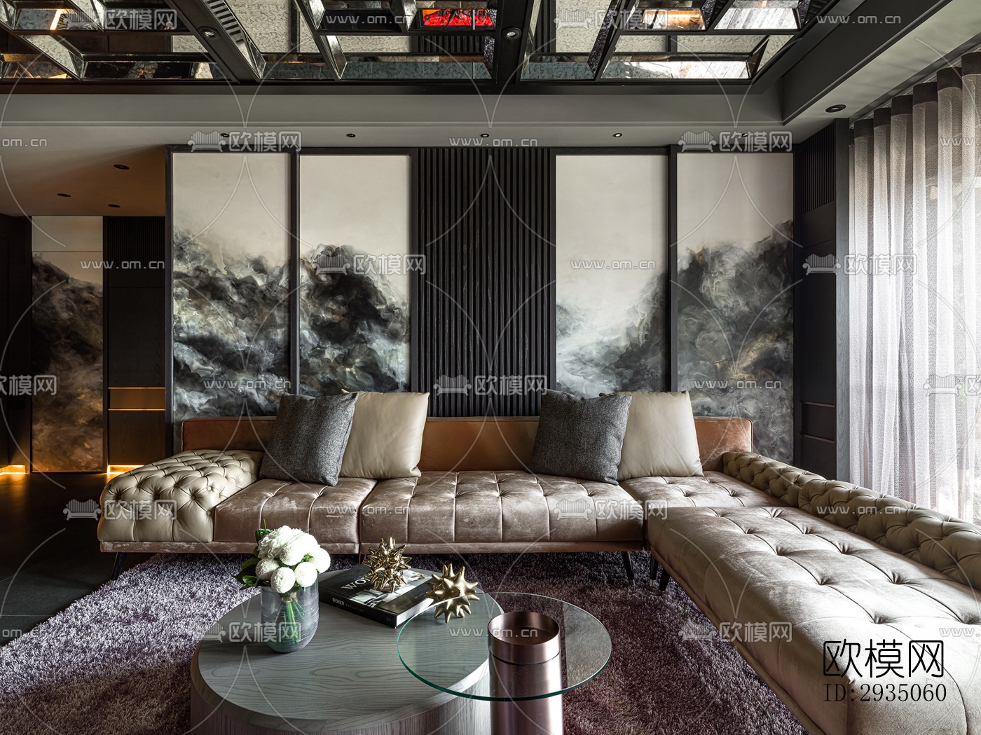 高级灰平层效果图下载（渲染图3）