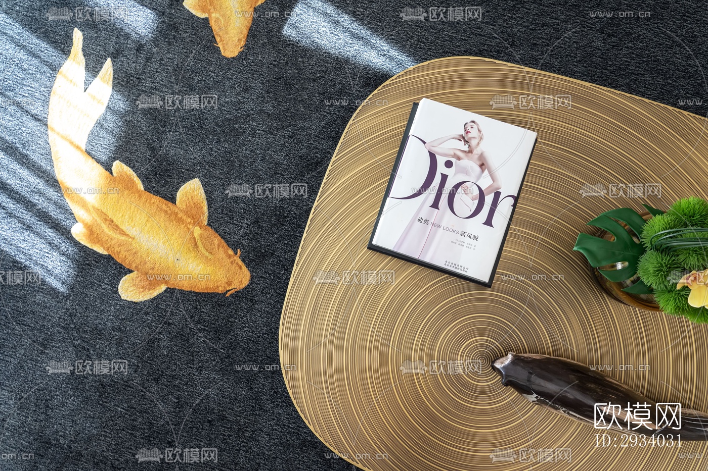 新中式别墅效果图下载（渲染图5）