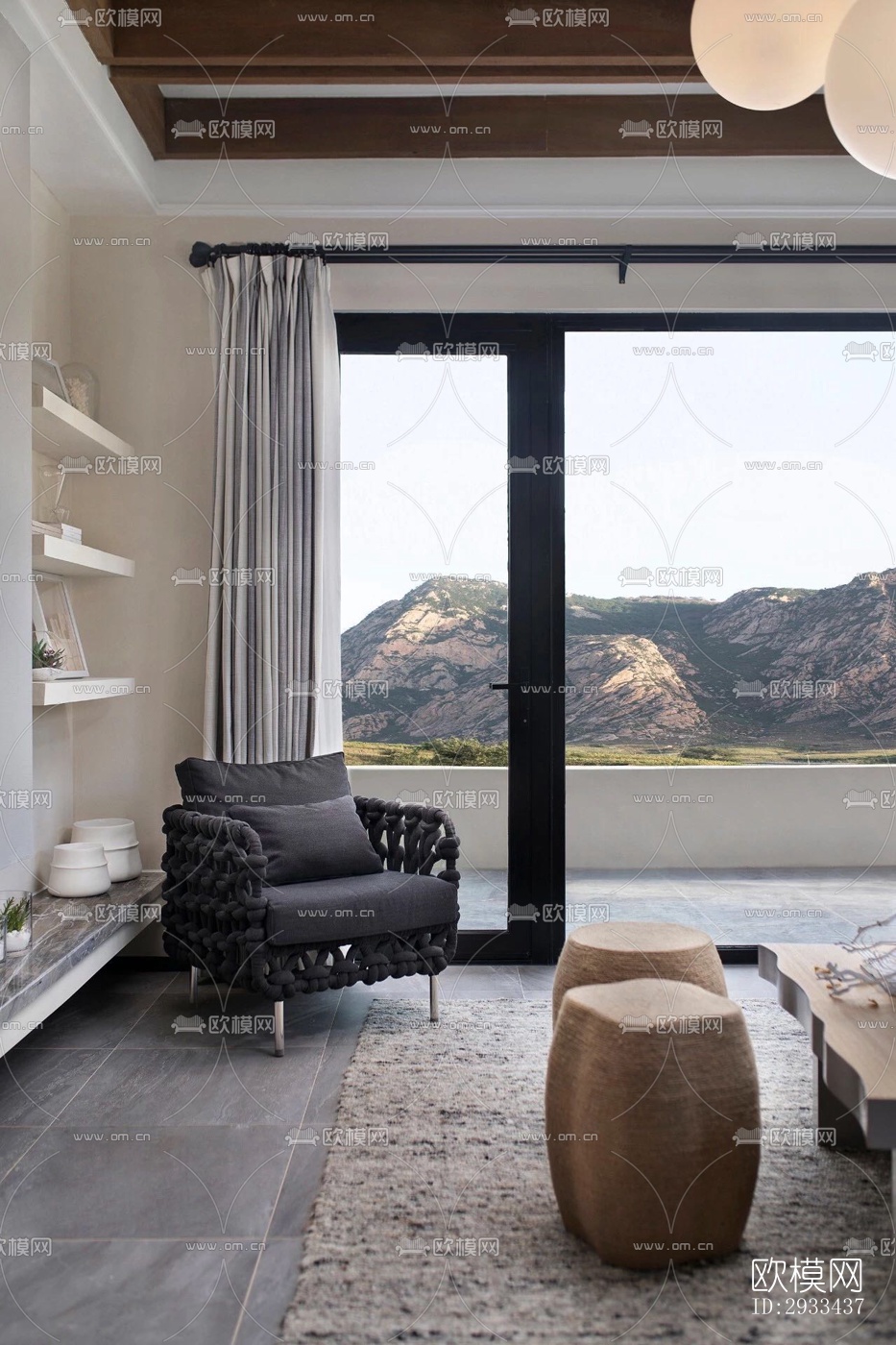 东南亚公寓效果图下载（渲染图9）