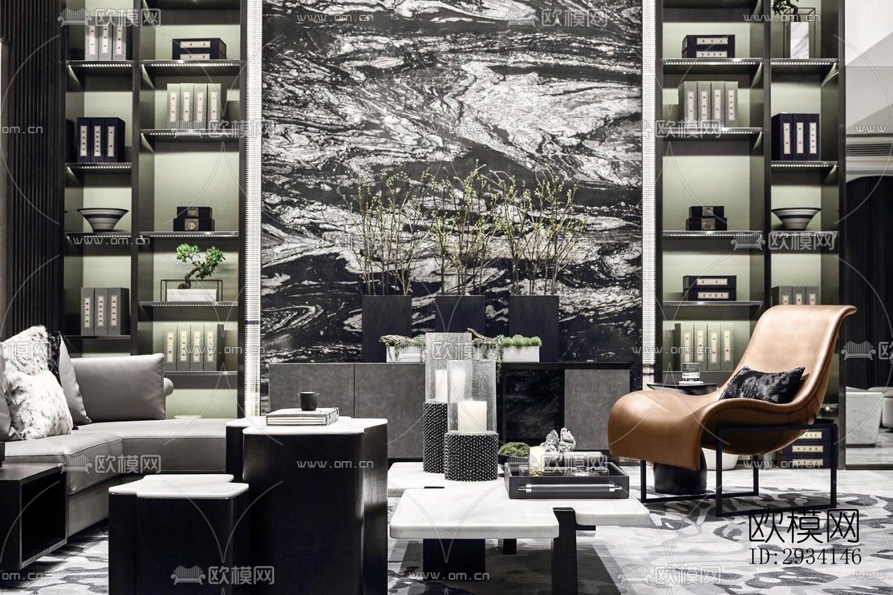 现代别墅效果图下载（渲染图9）