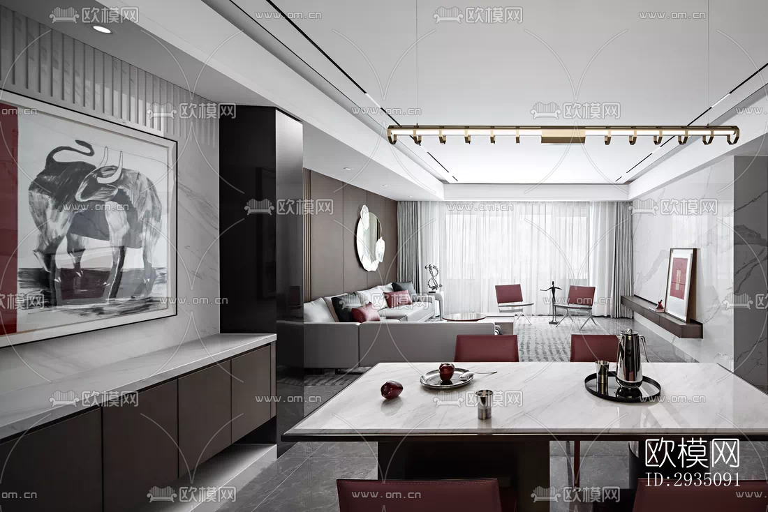 高级灰平层效果图下载（渲染图5）