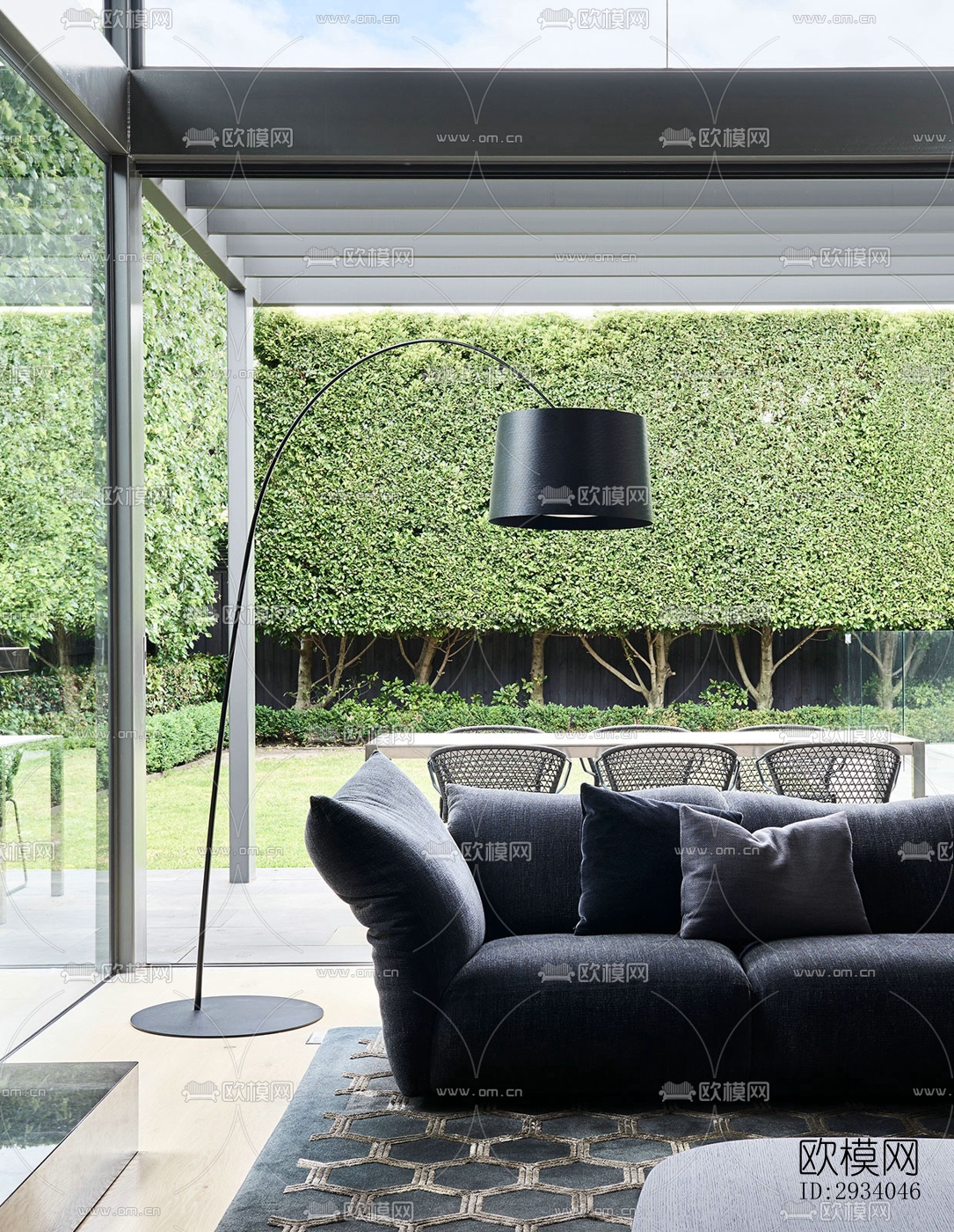 现代别墅效果图下载（渲染图18）