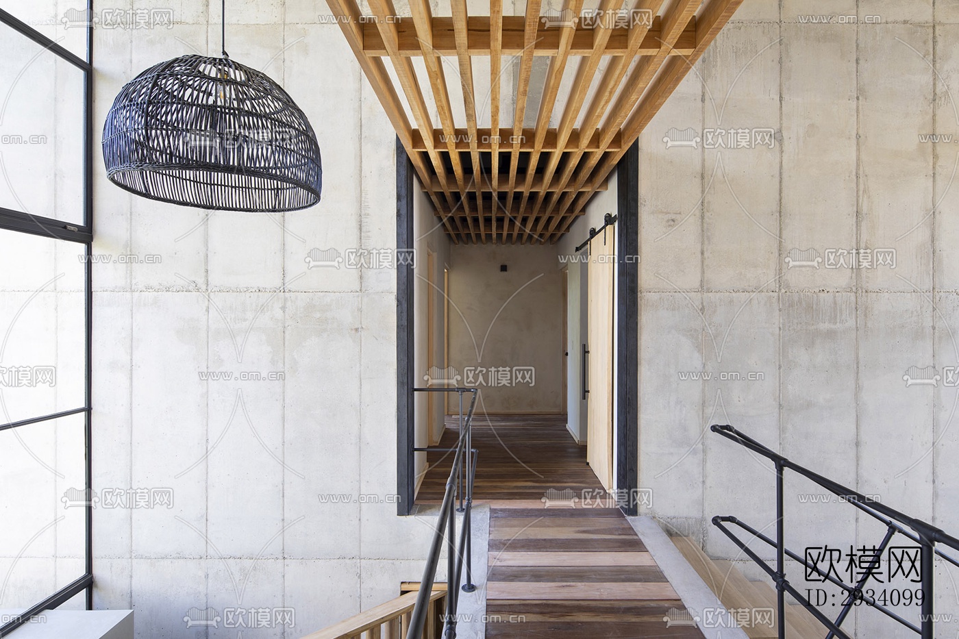 现代别墅效果图下载（渲染图7）