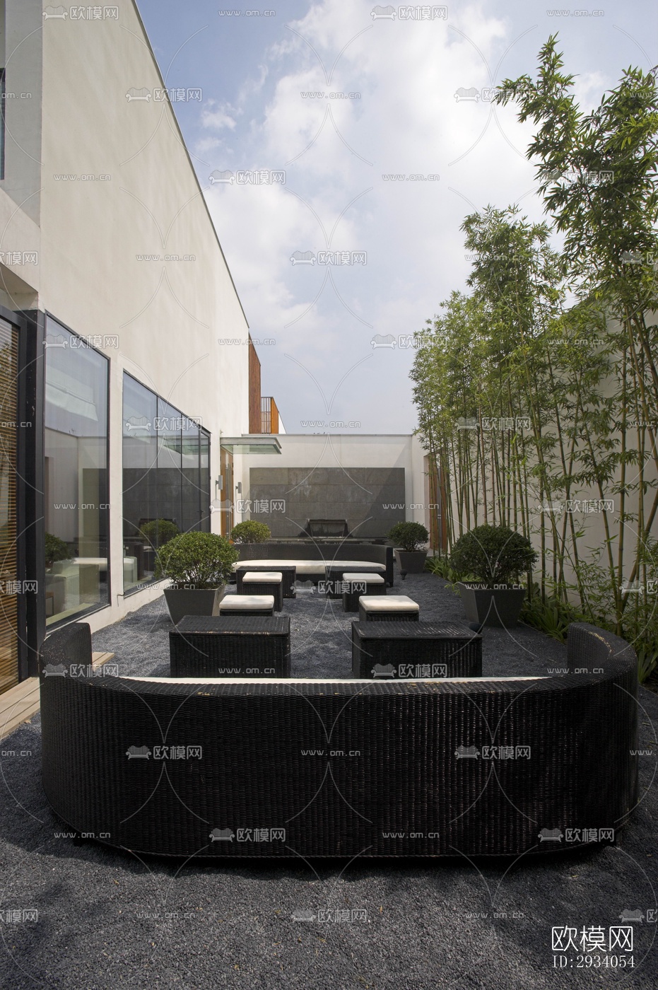 现代别墅效果图下载（渲染图6）