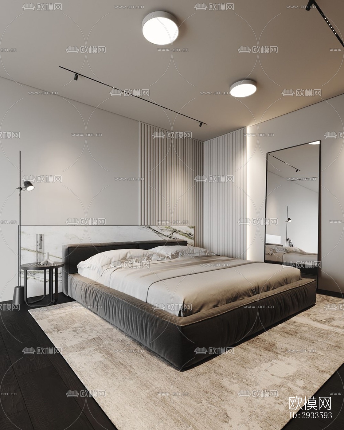 北欧公寓效果图下载（渲染图5）