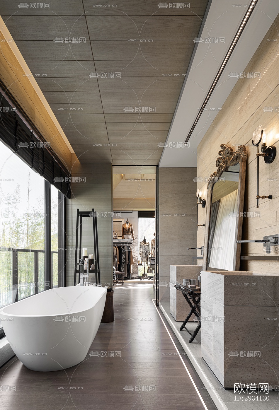 现代别墅效果图下载（渲染图5）