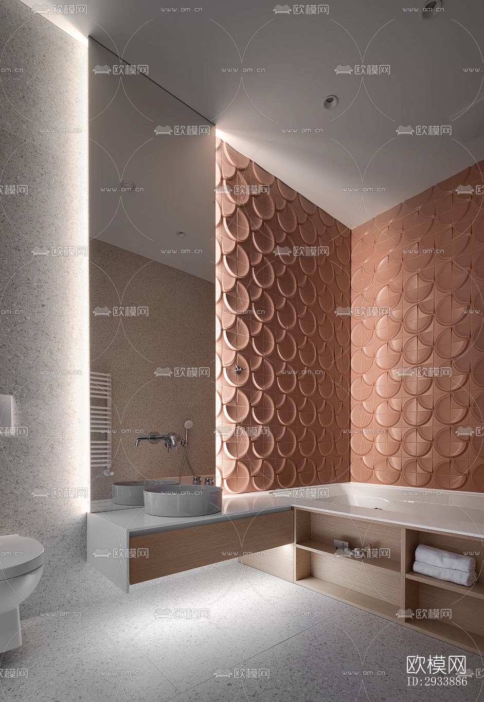 北欧别墅效果图下载（渲染图8）