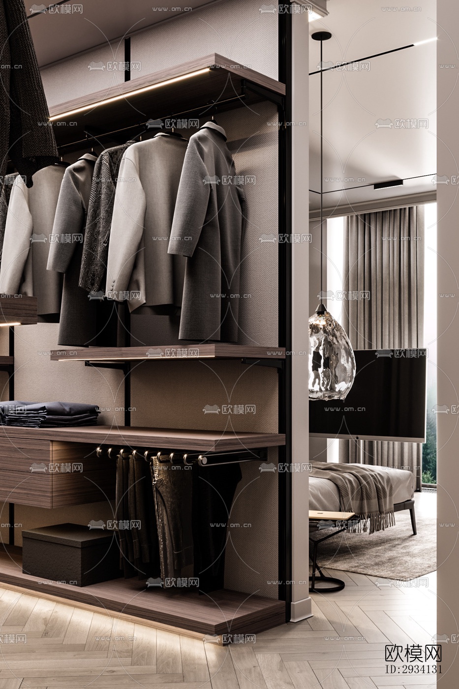 现代别墅效果图下载（渲染图16）