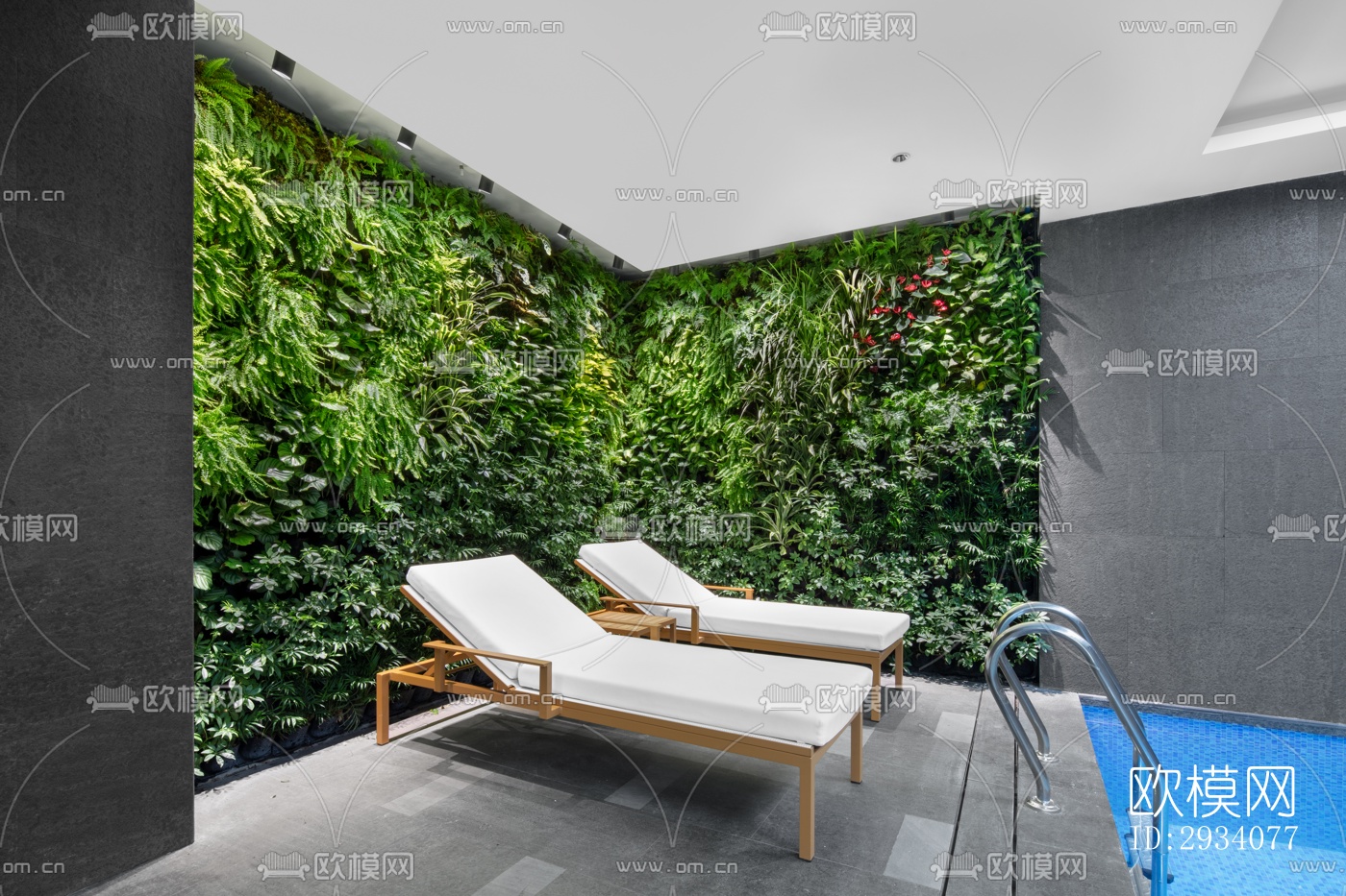 现代别墅效果图下载（渲染图1）