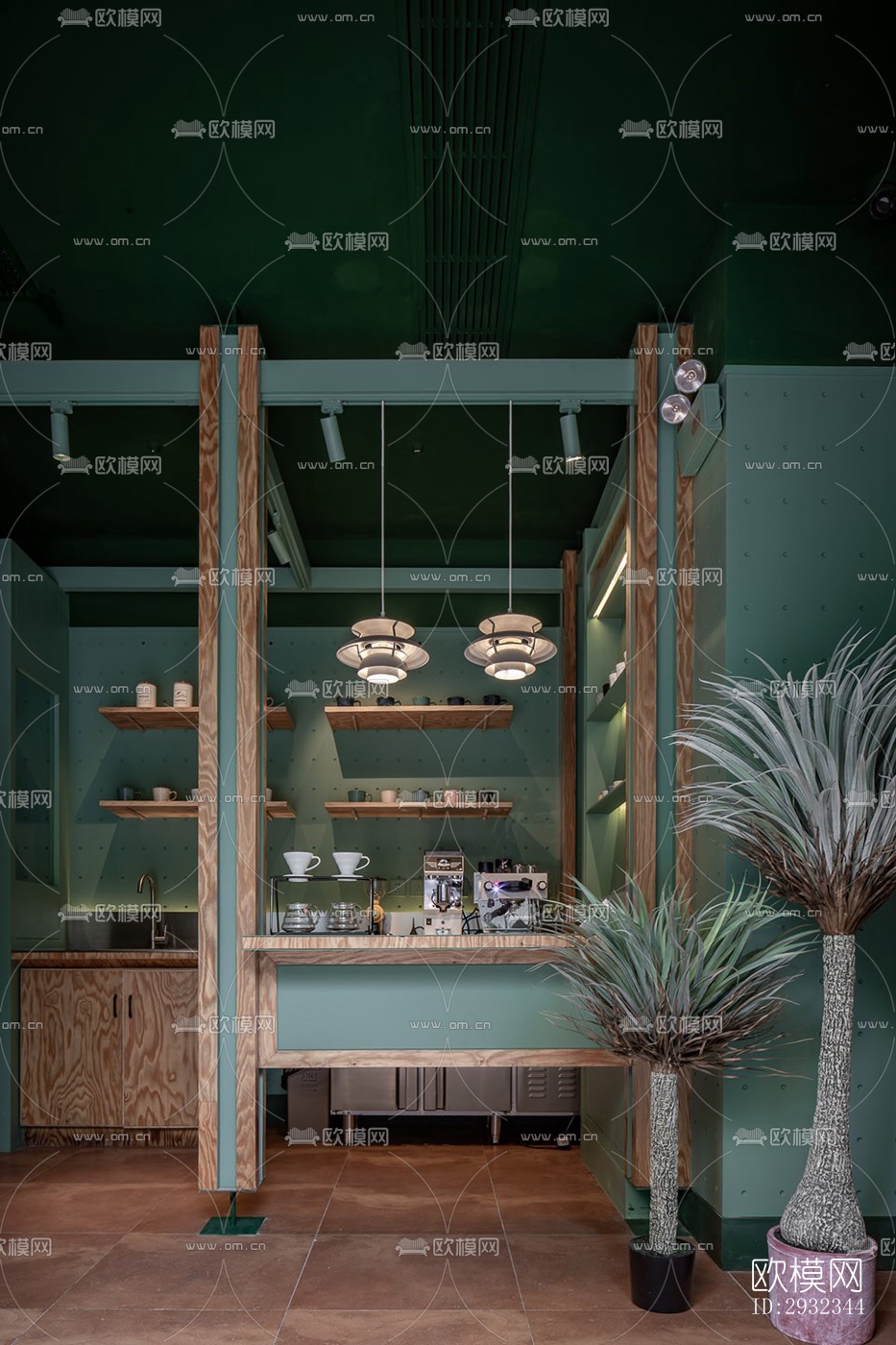 工业风酒吧效果图下载（渲染图12）