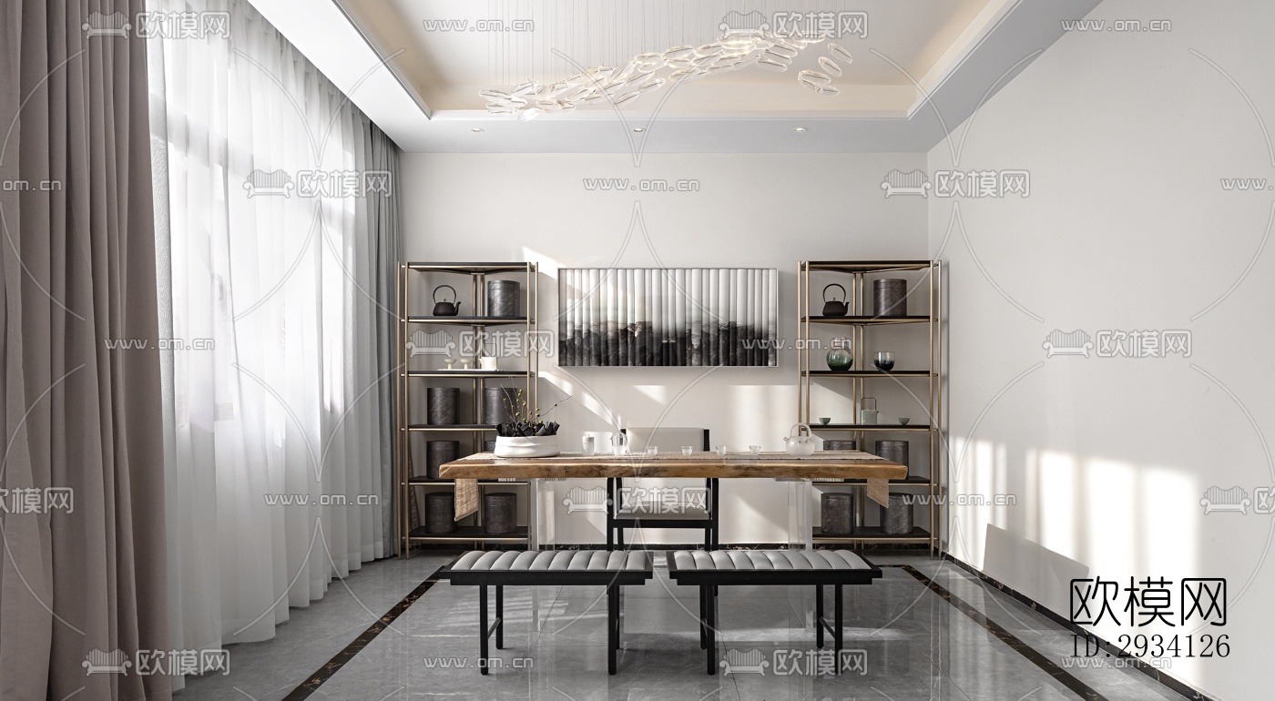 现代别墅效果图下载（渲染图6）