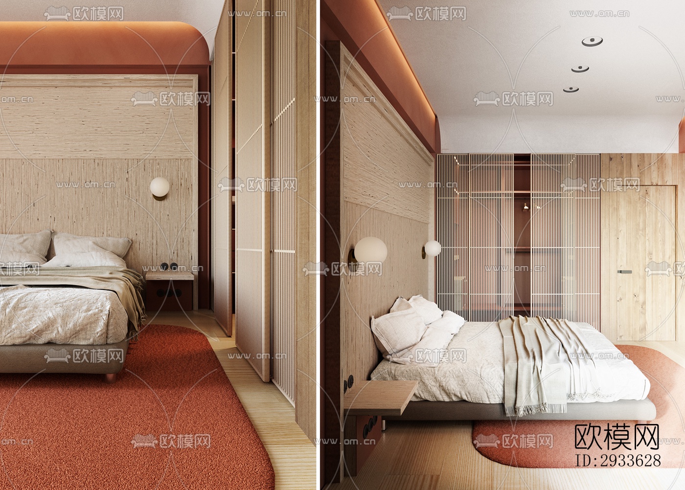 北欧公寓效果图下载（渲染图2）