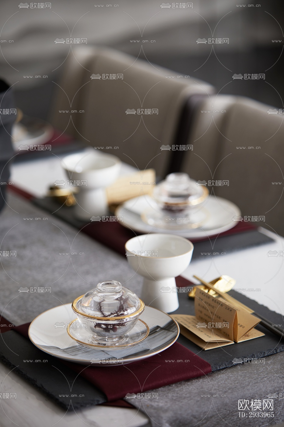 新中式别墅效果图下载（渲染图16）