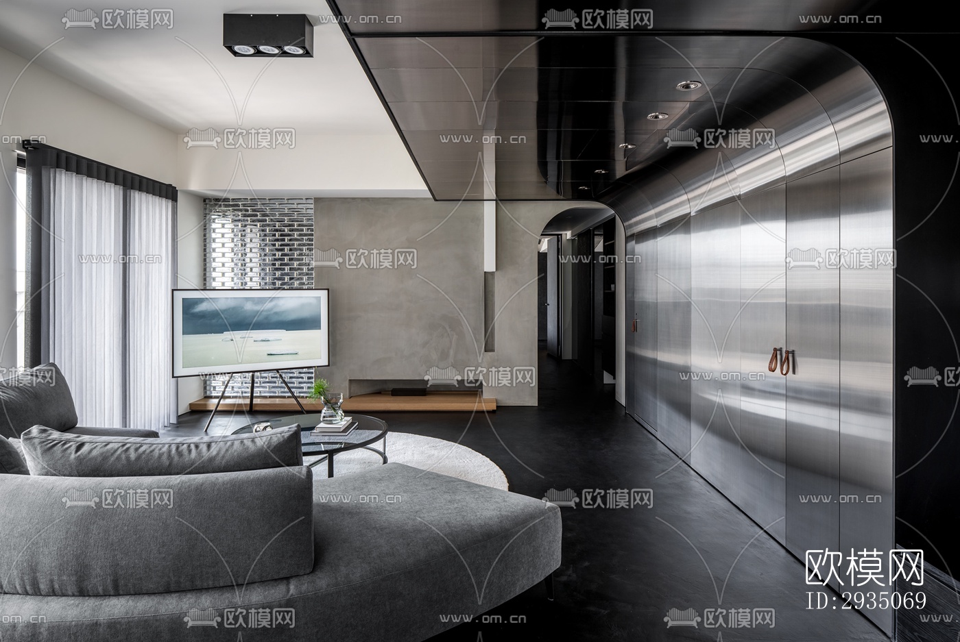 高级灰平层效果图下载（渲染图1）