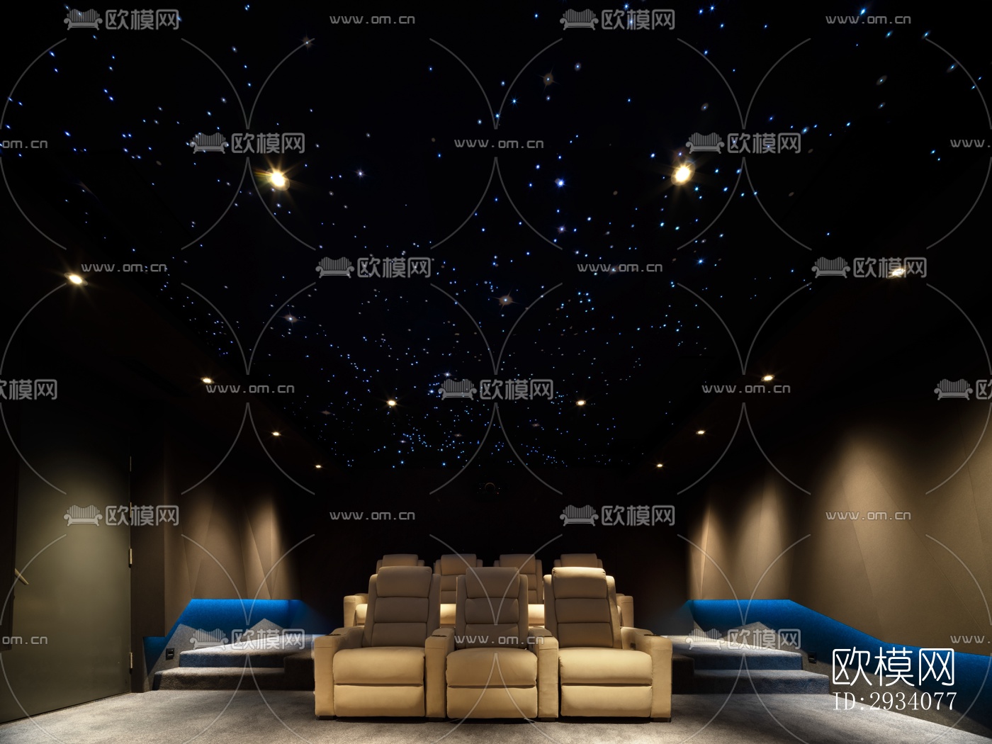 现代别墅效果图下载（渲染图4）