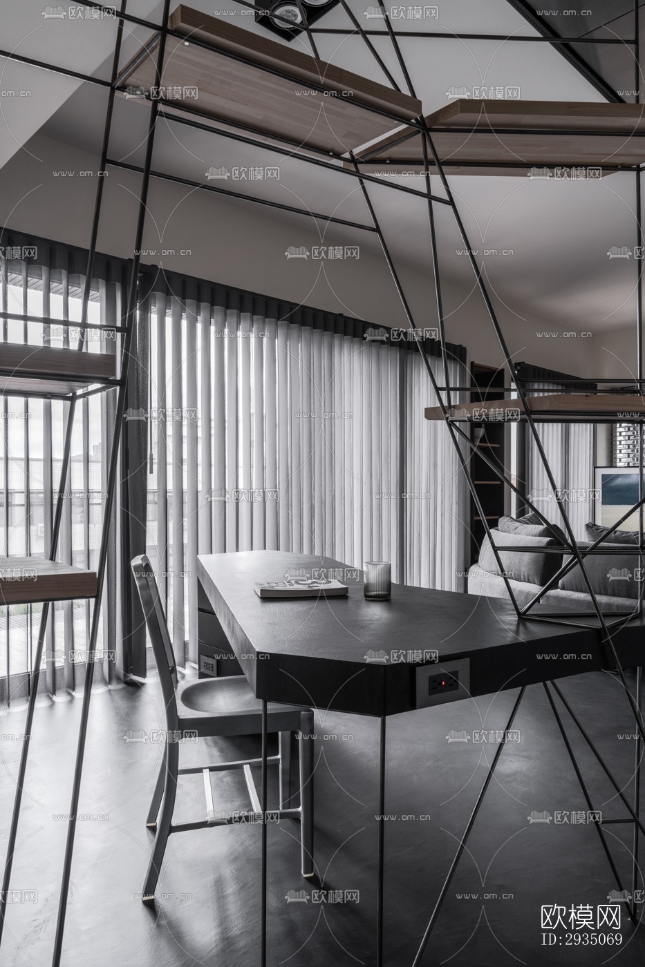 高级灰平层效果图下载（渲染图8）