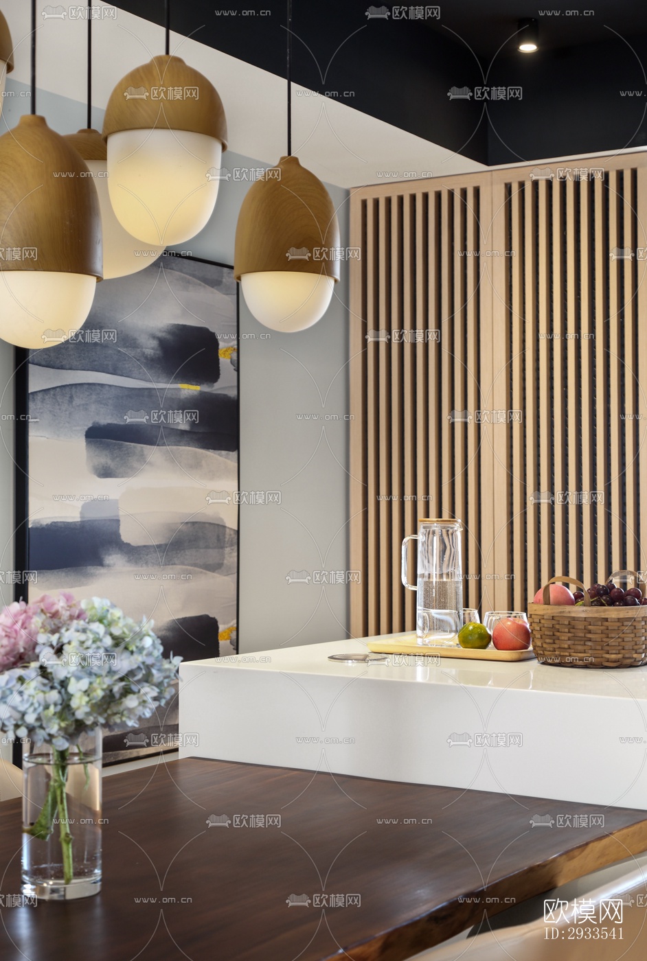 北欧公寓效果图下载（渲染图13）