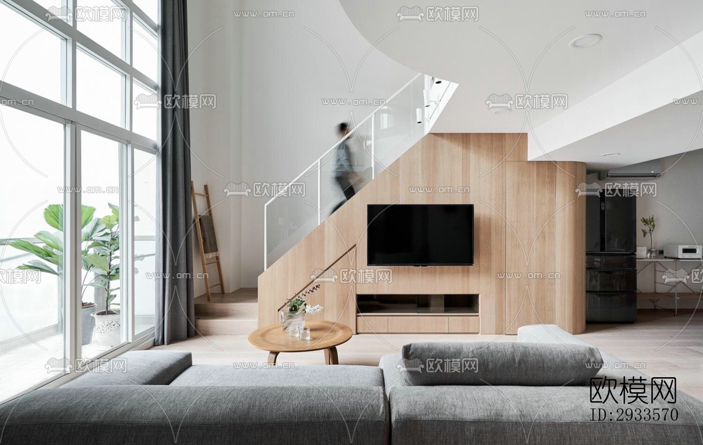 北欧公寓效果图下载（渲染图13）