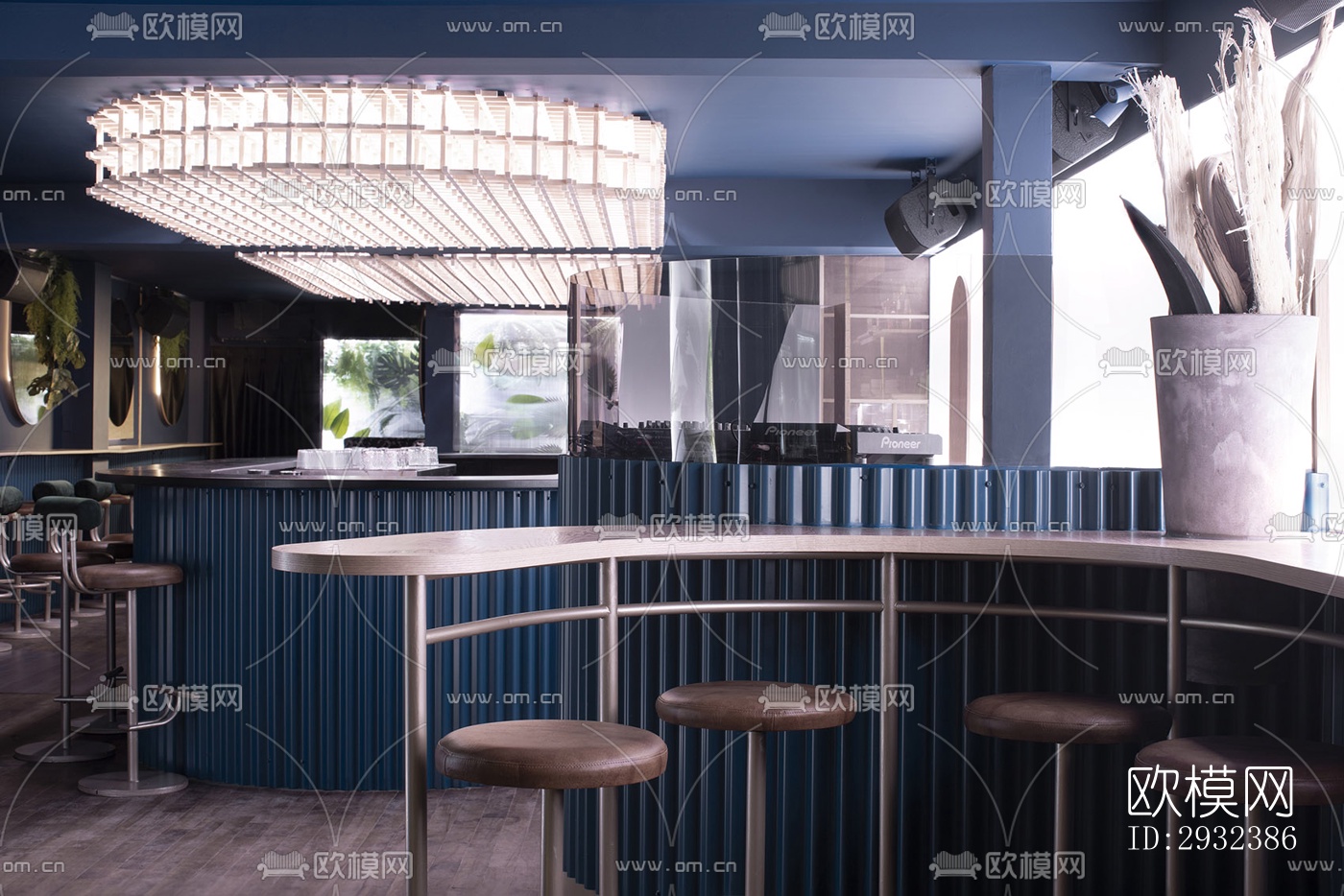 现代酒吧效果图下载（渲染图16）