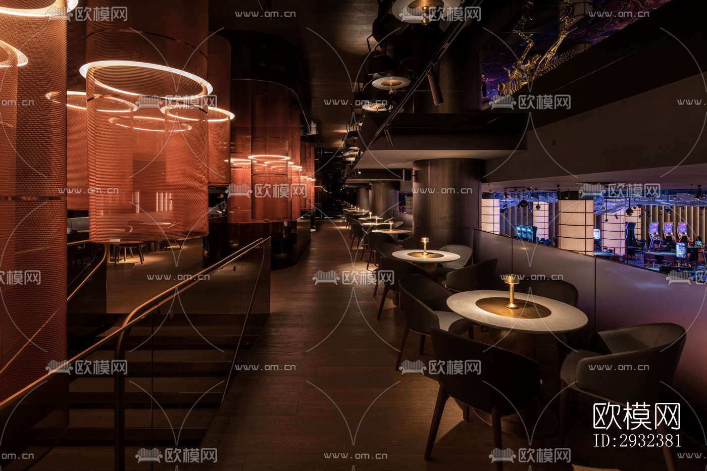 现代酒吧效果图下载（渲染图6）