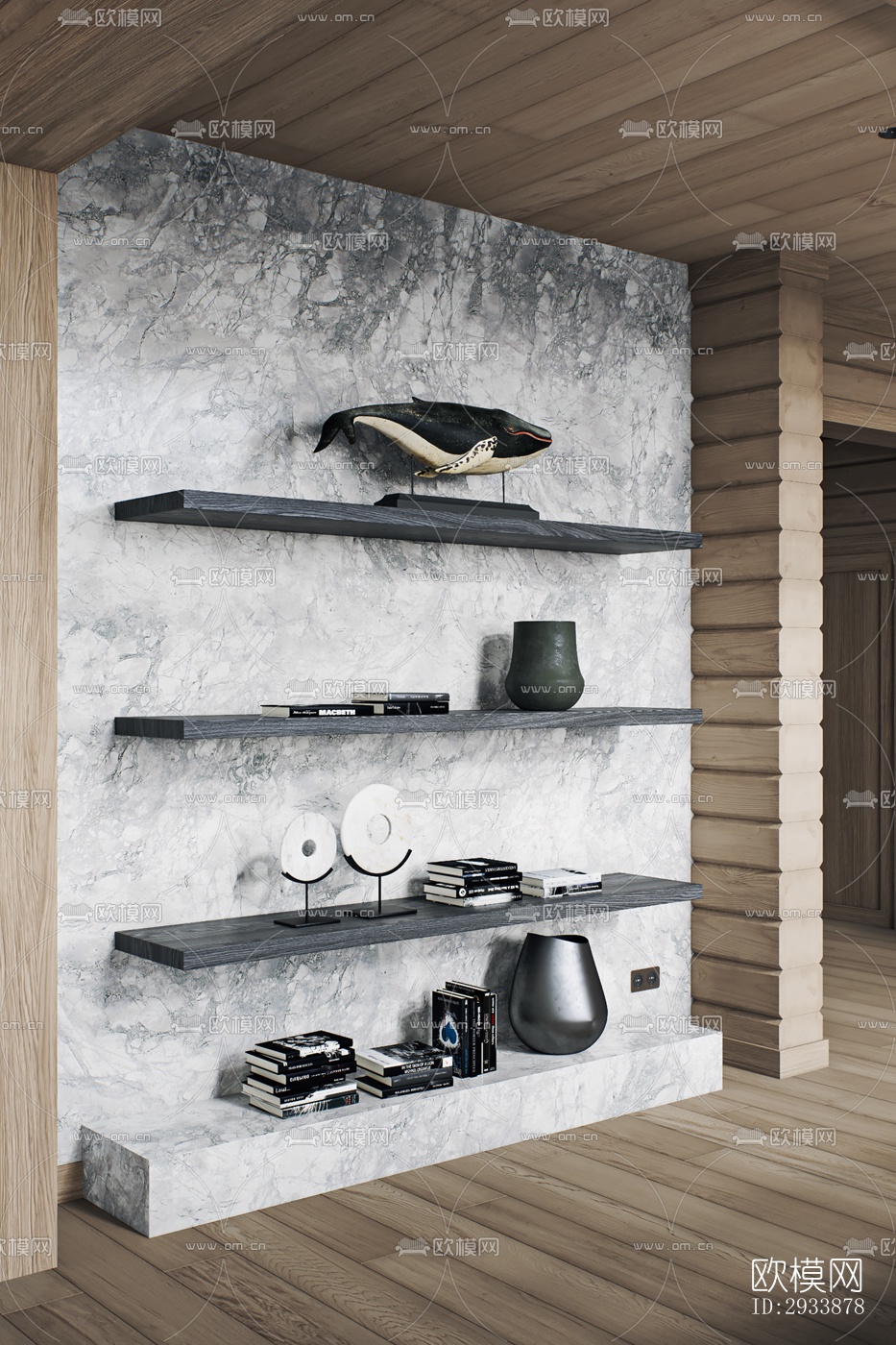 北欧别墅效果图下载（渲染图19）