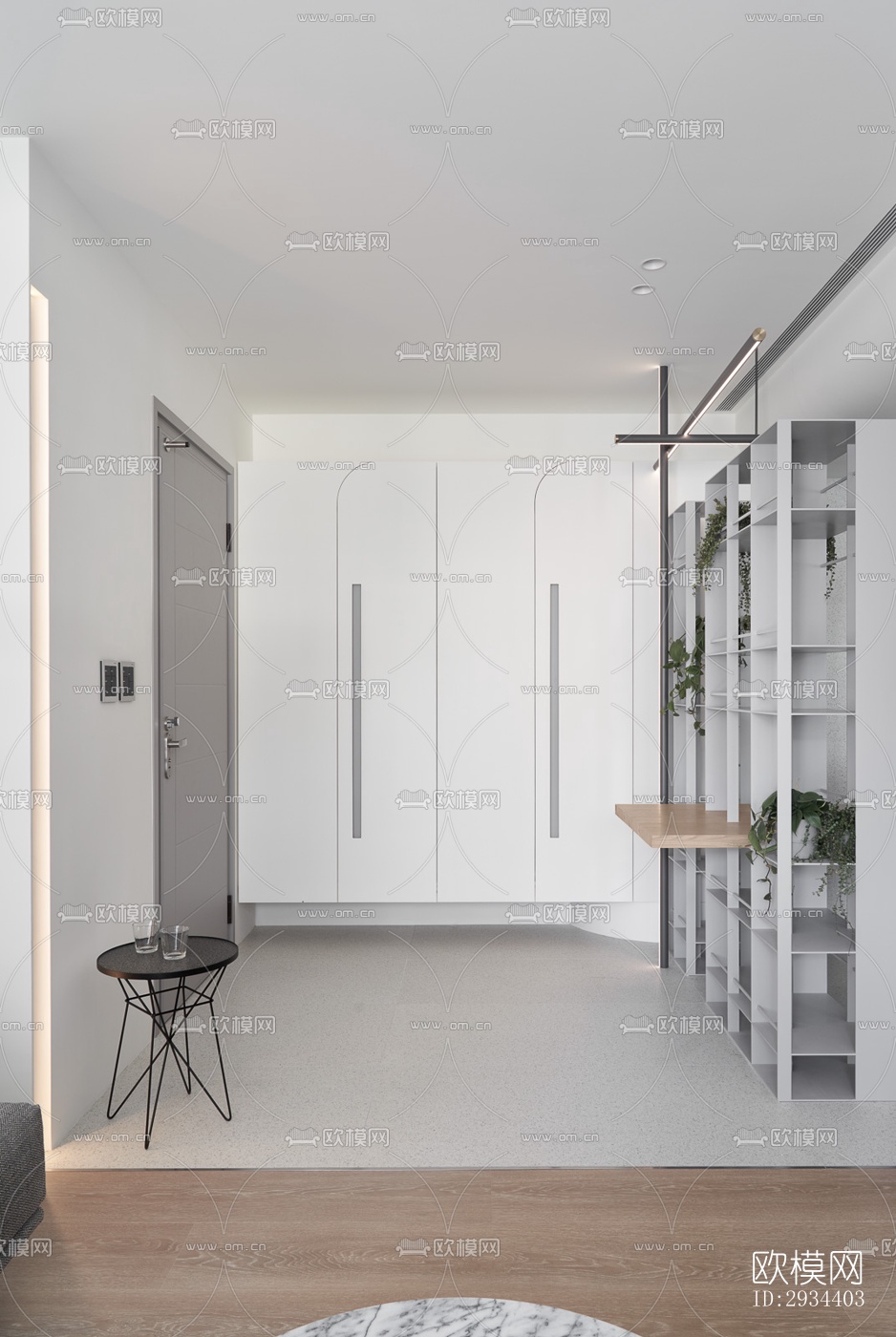 北欧平层效果图下载（渲染图18）