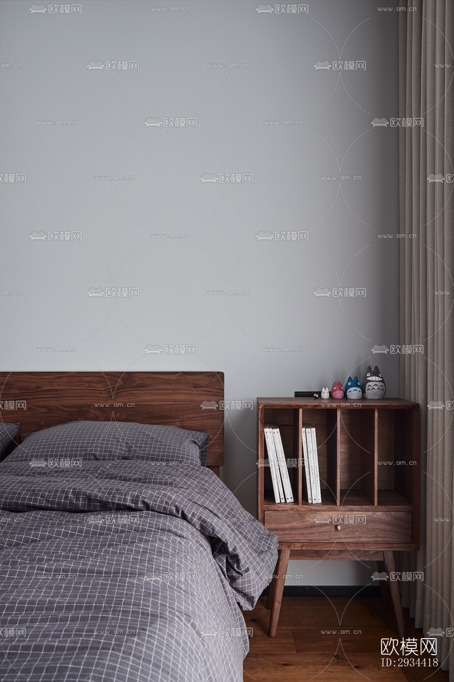 北欧平层效果图下载（渲染图7）