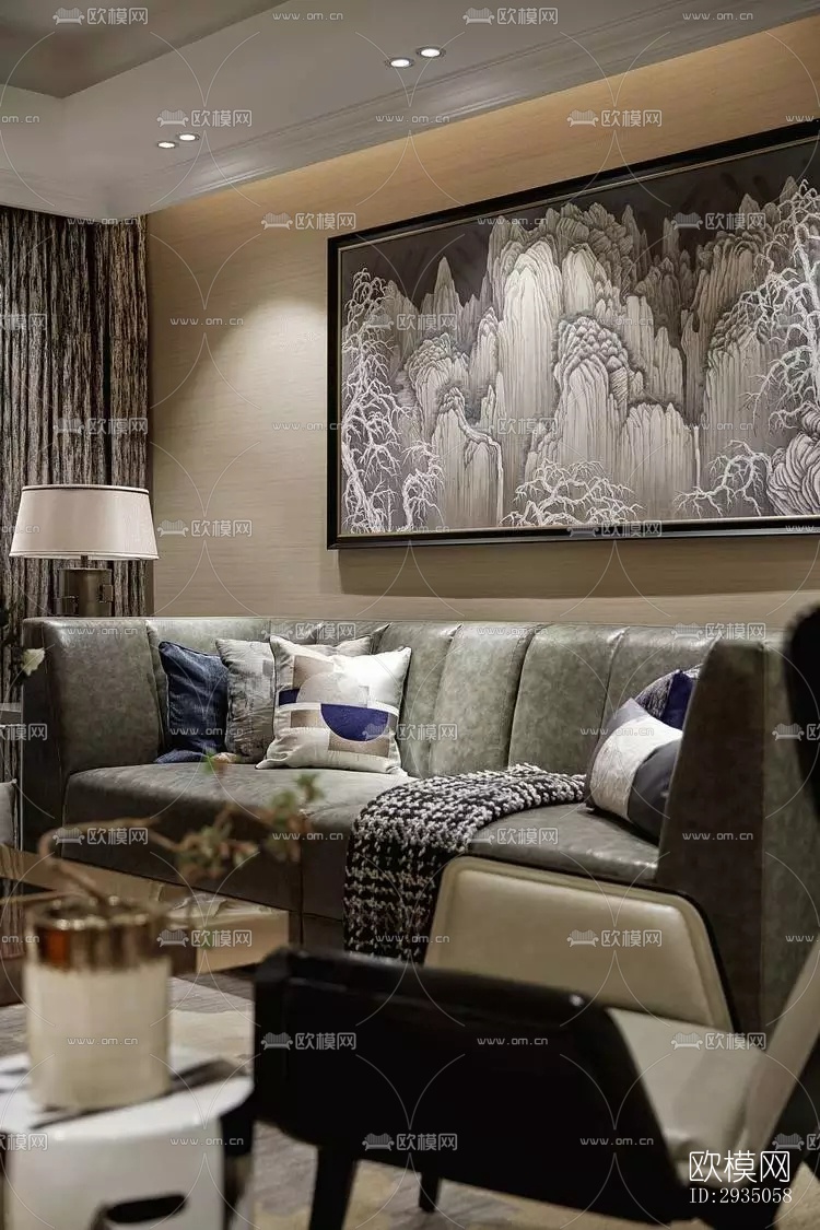 高级灰平层效果图下载（渲染图14）