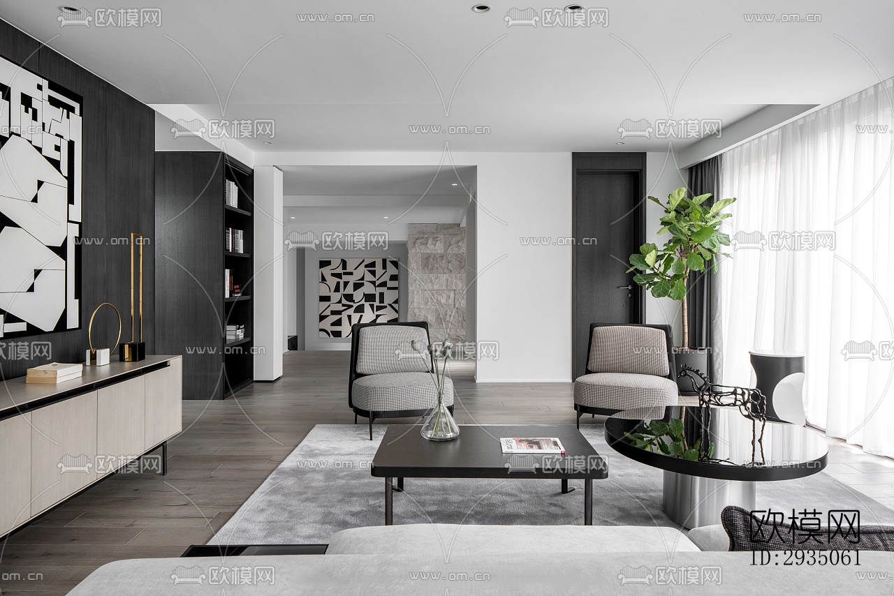 高级灰平层效果图下载（渲染图7）