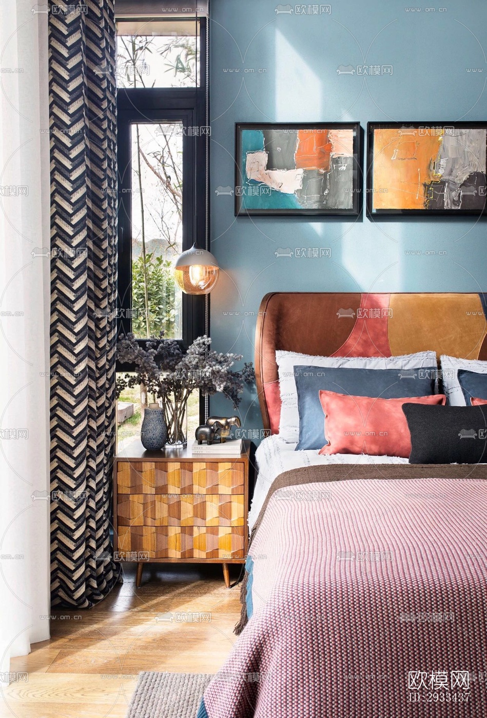 东南亚公寓效果图下载（渲染图1）