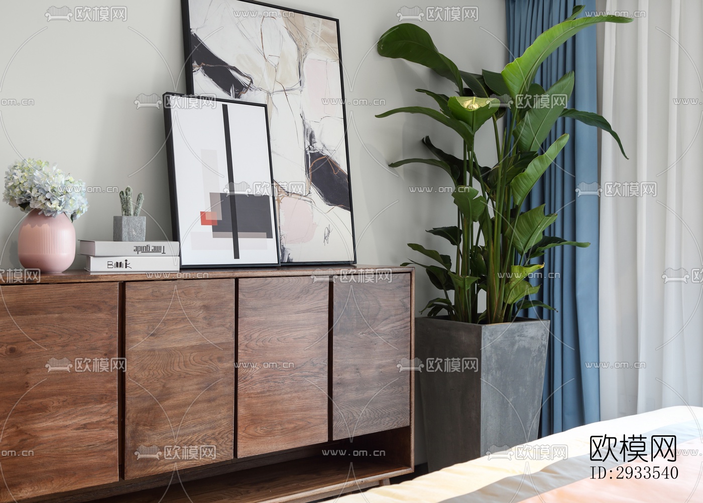 北欧公寓效果图下载（渲染图4）