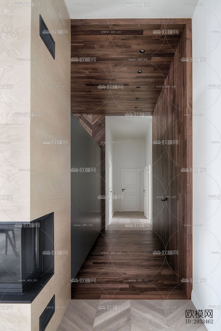 北欧公寓效果图下载（渲染图1）