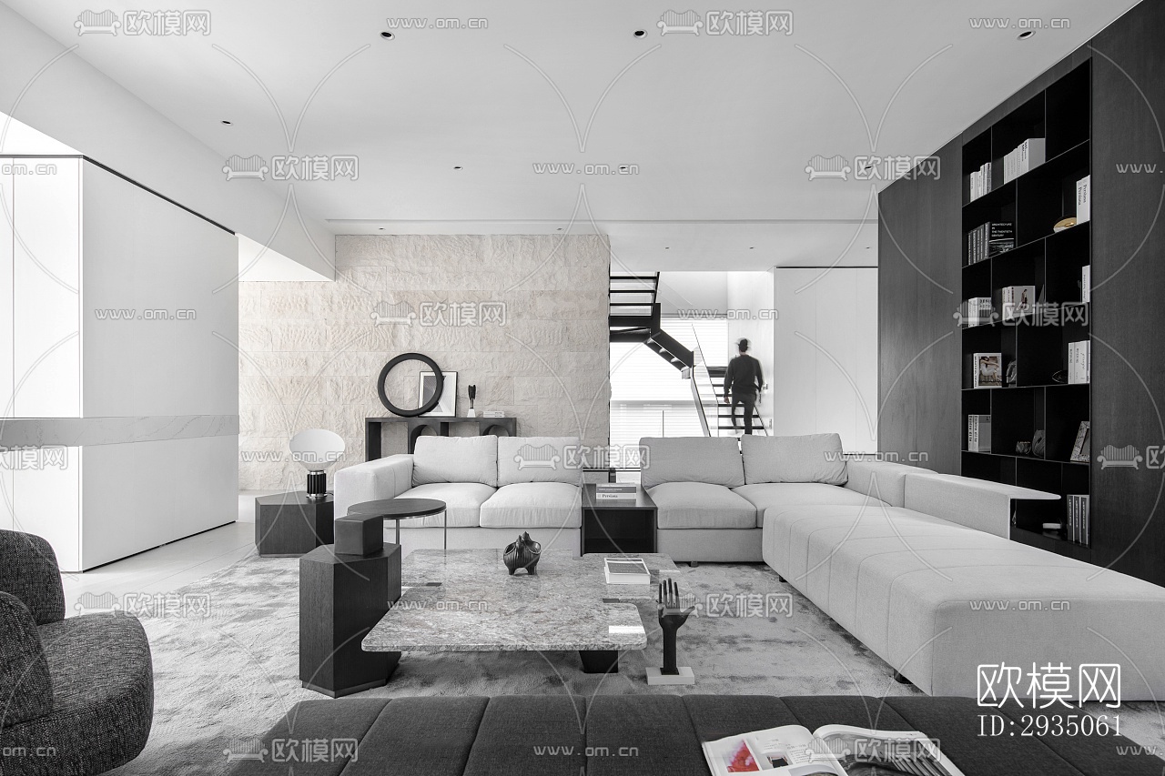 高级灰平层效果图下载（渲染图16）