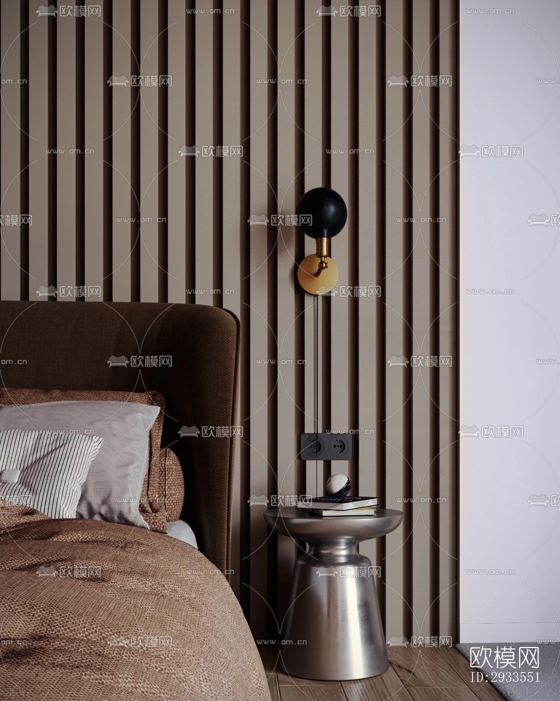 北欧公寓效果图下载（渲染图8）