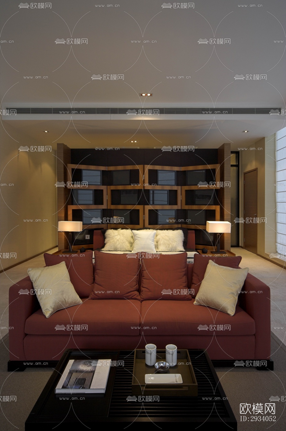 现代别墅效果图下载（渲染图15）