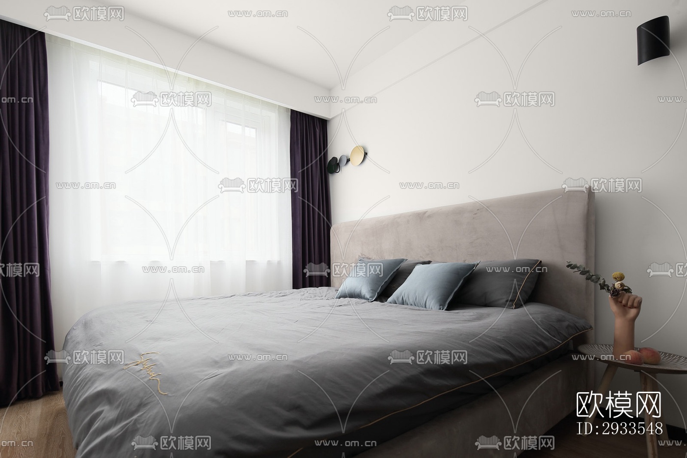 北欧公寓效果图下载（渲染图7）