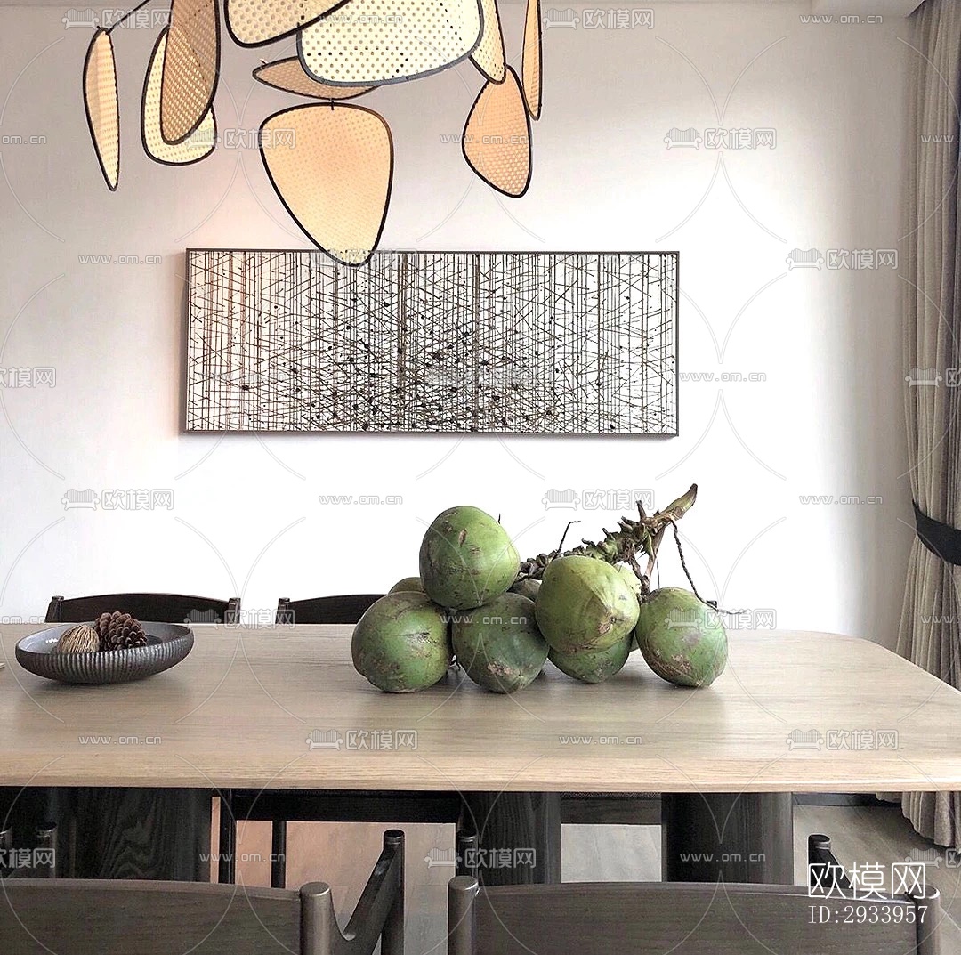 新中式别墅效果图下载（渲染图20）