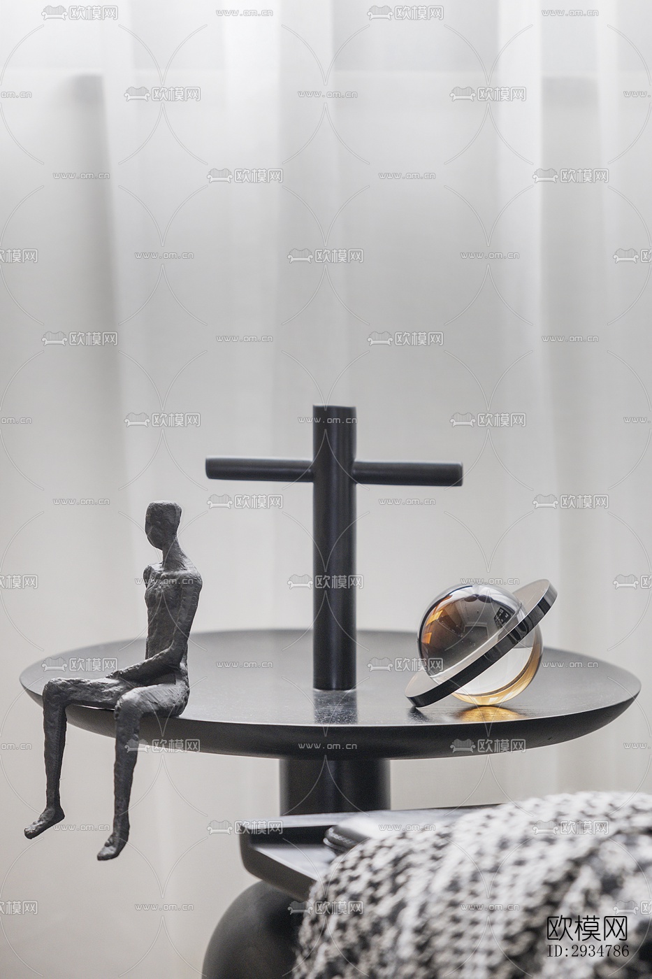 现代平层效果图下载（渲染图15）