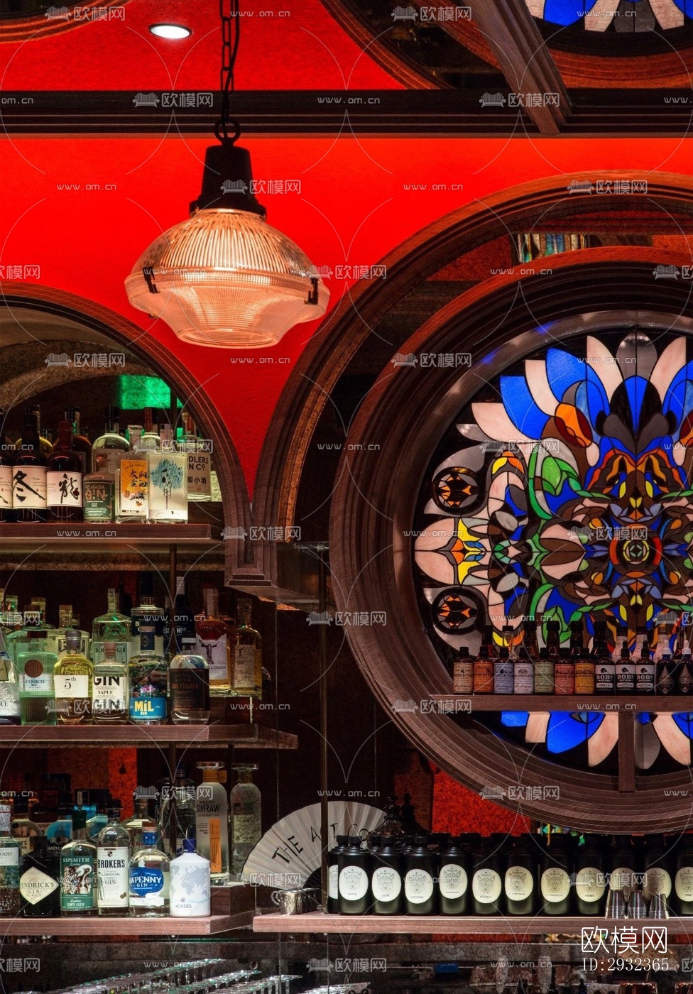 欧式酒吧效果图下载（渲染图19）