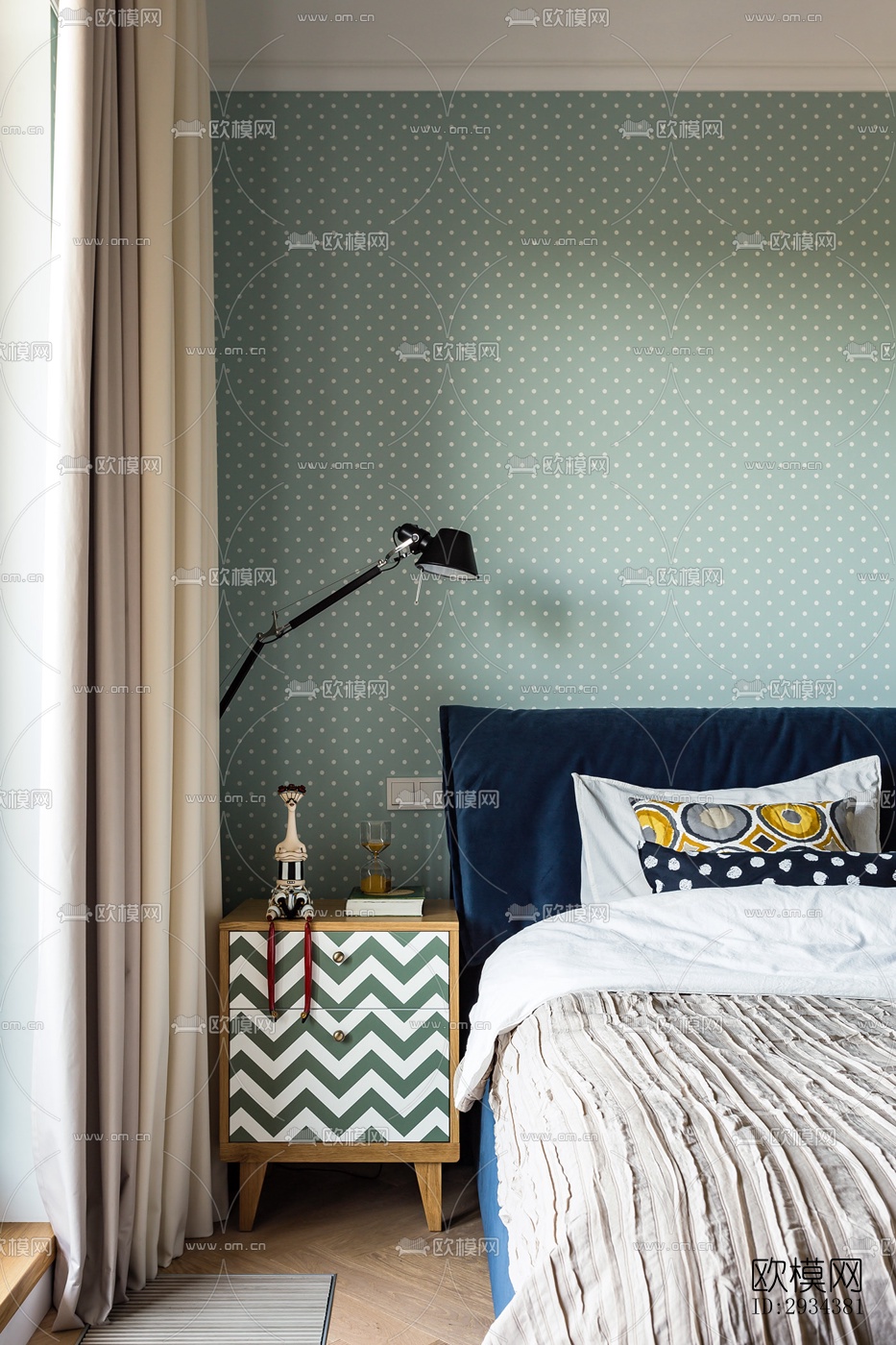 北欧平层效果图下载（渲染图5）