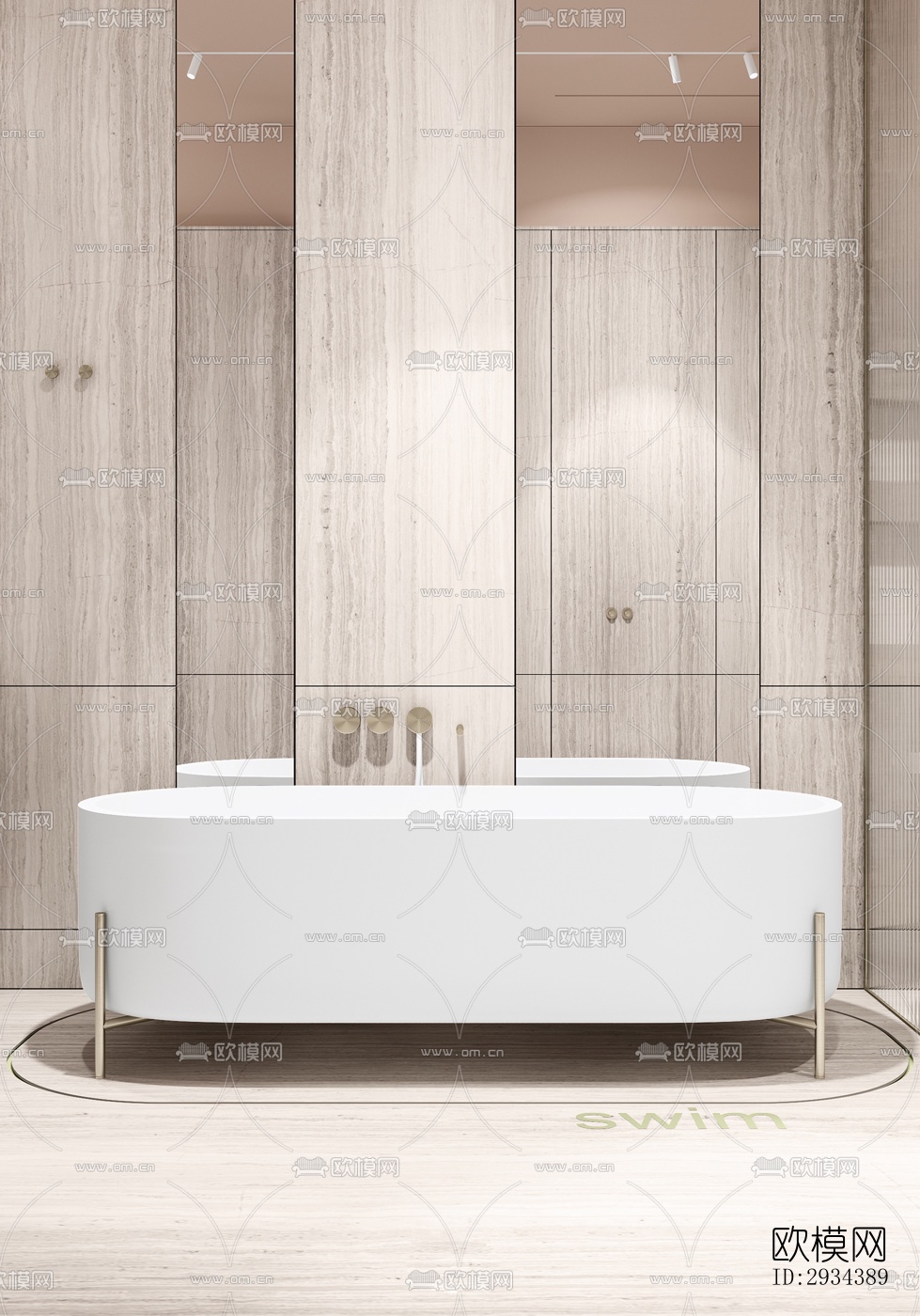 北欧平层效果图下载（渲染图5）