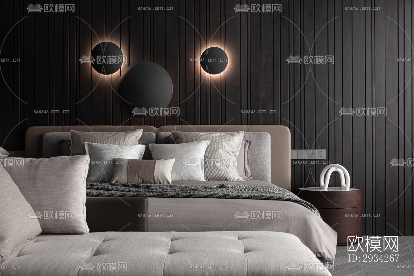 现代复式效果图下载（渲染图13）