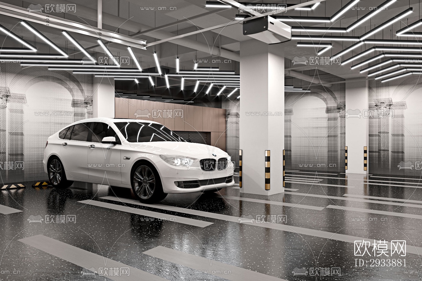 北欧别墅效果图下载（渲染图19）