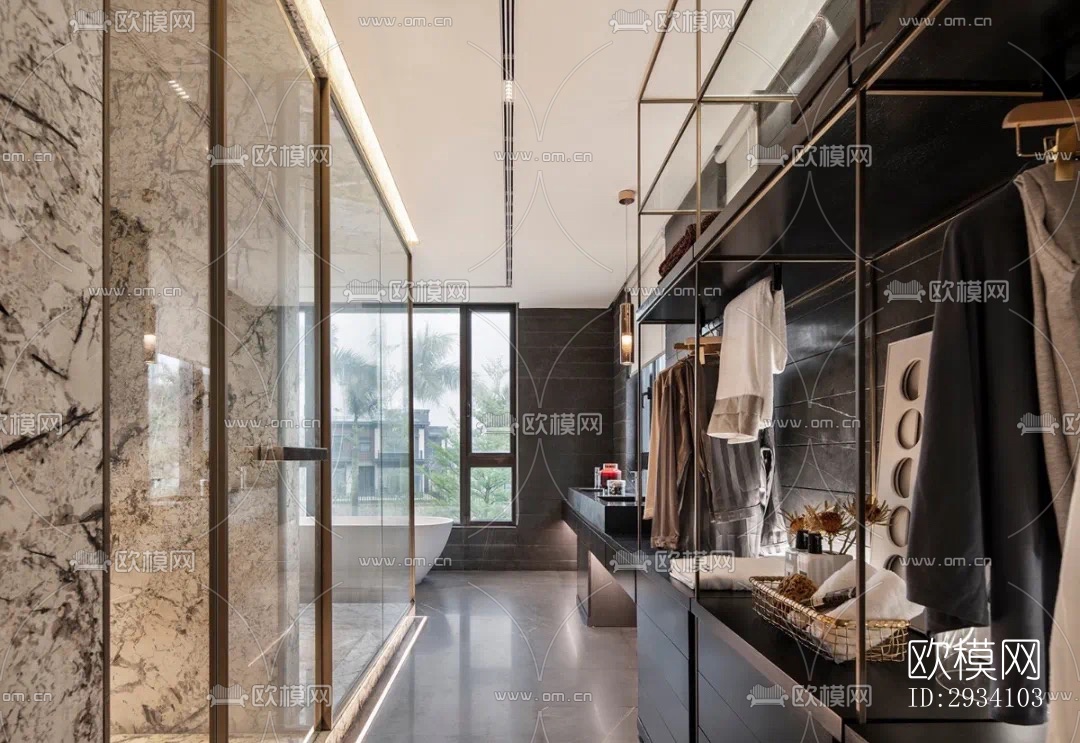 现代别墅效果图下载（渲染图9）