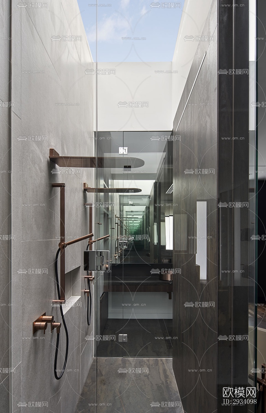 现代别墅效果图下载（渲染图11）