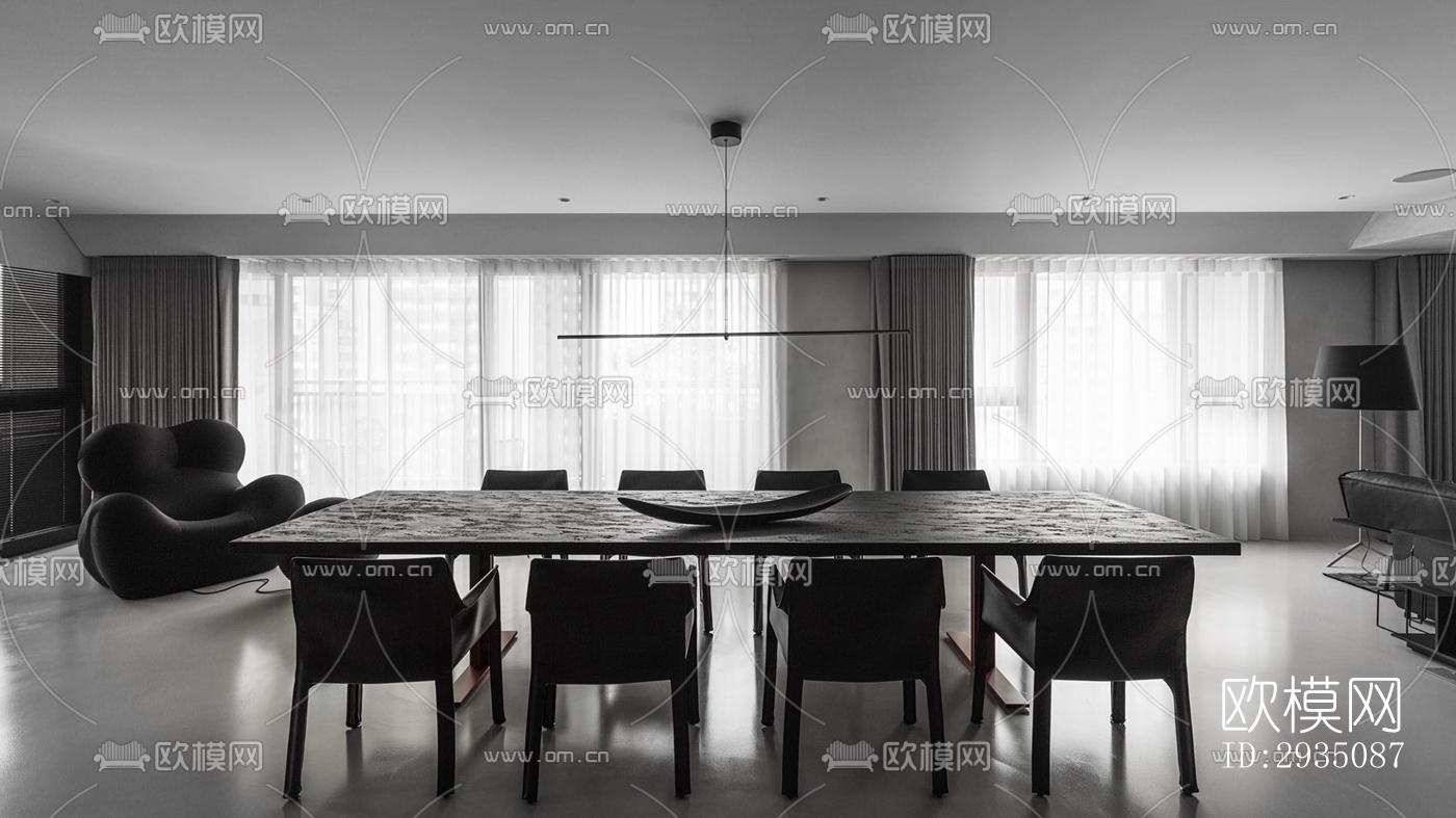 高级灰平层效果图下载（渲染图18）