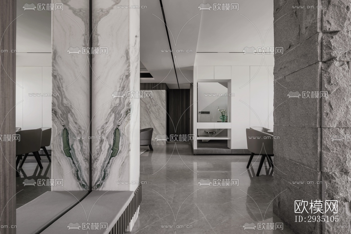 高级灰平层效果图下载（渲染图14）