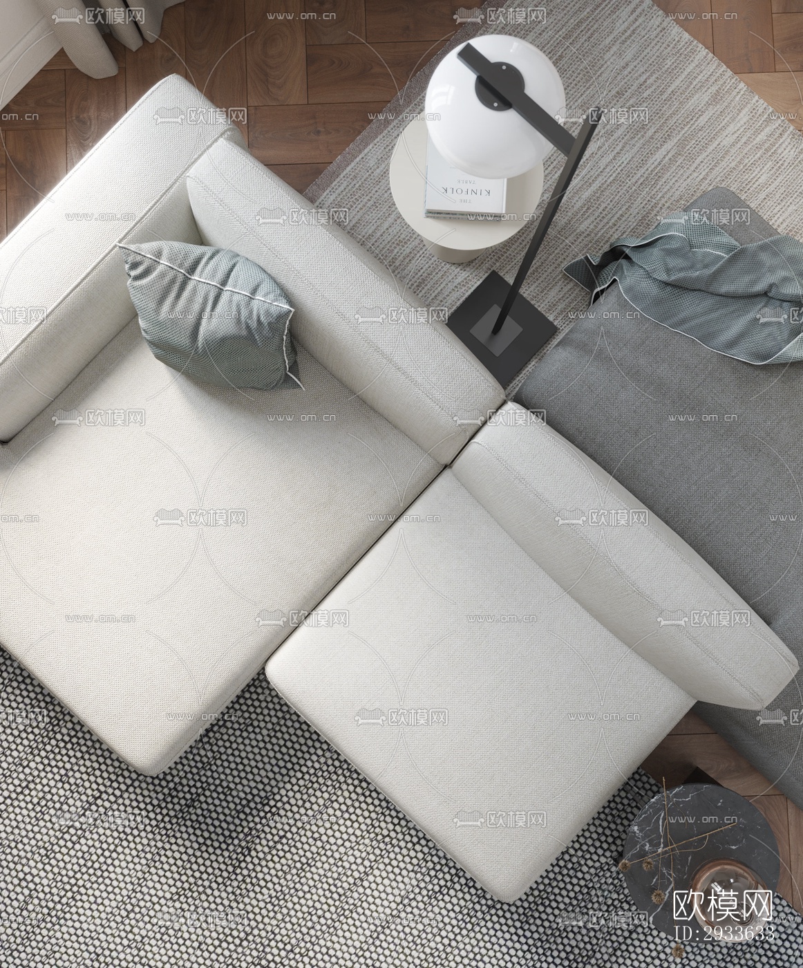 北欧公寓效果图下载（渲染图20）