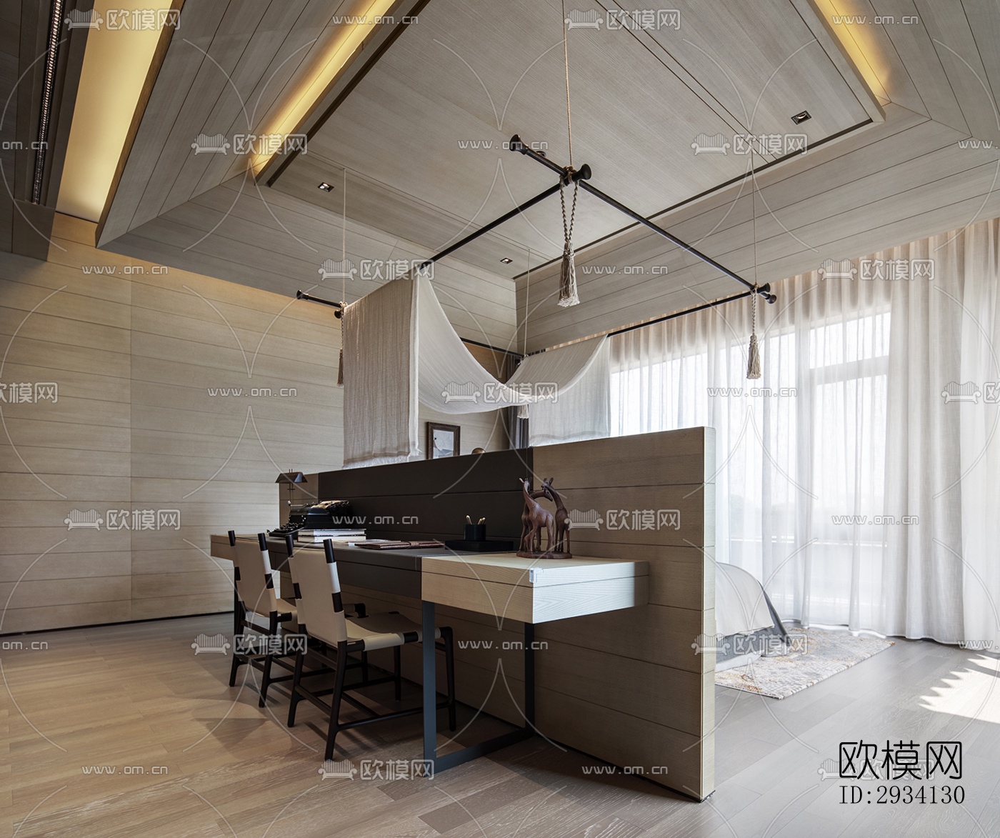 现代别墅效果图下载（渲染图9）